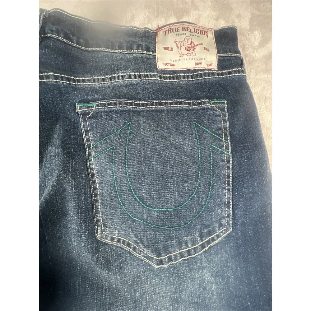True Religion Ricky Relaxed Straight Jeans - Men's - W40 L34 -‎ New with Tags